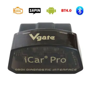 Vgate iCar Pro Bluetooth 4.0 Diagnostični Skener Za iOS/Android BREST 327 V2.1 Bluetooth iCar Pro ELM327 OBD2 Avto Orodje za Diagnostiko,