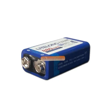 LITELONG blagovne Znamke baterije 2 kos/Li-lon baterij 880mah 9v nazivna napetost 9v+original pametni polnilnik iz moke brezplačna dostava