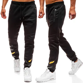 2018 Vroče športne hlače zip pocket tlorisa design sweatpants mens joggers hlače joggers moški