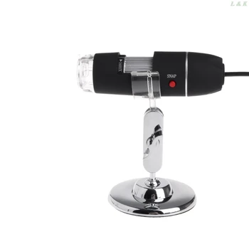 1600X 2MP Zoom Mikroskop, 8 LED USB Digitalni Ročno Lupo Endoskop Fotoaparat L29K