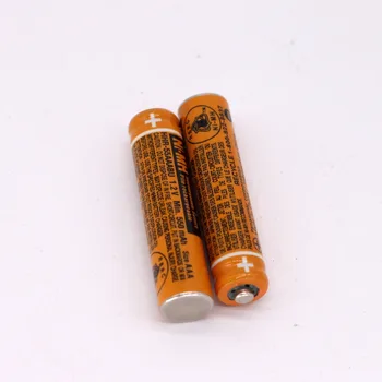 2PCS AAA baterije za HHR-55AAABU Za Brezžični Telefon Panasonic baterije 1,2 V 550mAh Izvirno Novo ponovno Polnjenje NI-MH