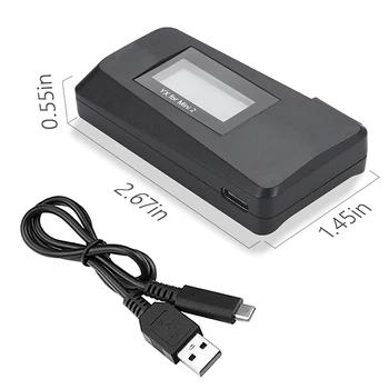 Za DJI Mavic Mini 2 QC3.0 Hitro Polnilnik Baterij Polnjenje prek kabla USB Z ukazom C-Kabel LED polnilec Za Mavic Mini 2 Brnenje Dodatki