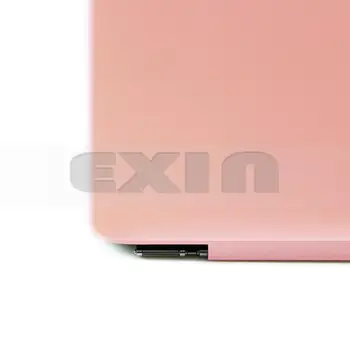 Resnično Rose Gold Barvi A1534 LCD LED Zaslon Full Zbora za Apple Macbook Retina 12